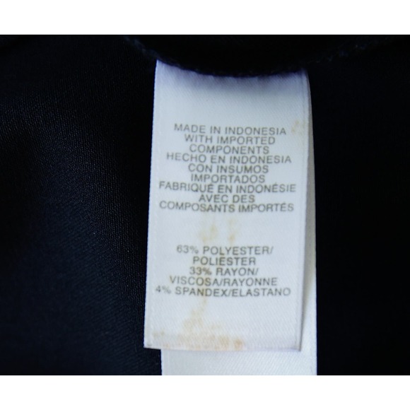 Liz Claiborne Audra Curvy Fit Straight Trouser size 6 S - Picture 5 of 7